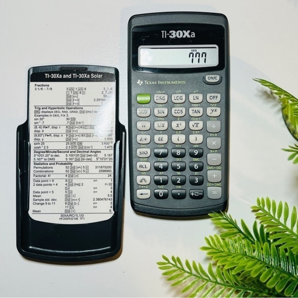 TI-30Xa Texas Instruments Calculator